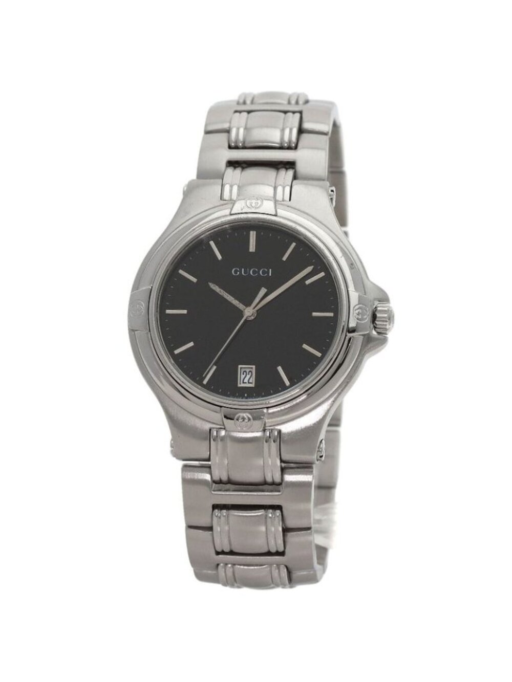 Gucci Round Face Watch SS - Picture 1 of 15